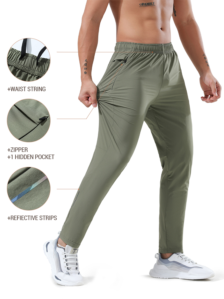 Outdoor Sport Lights - Pantalones Deportivos Casuales de Secado Rápido