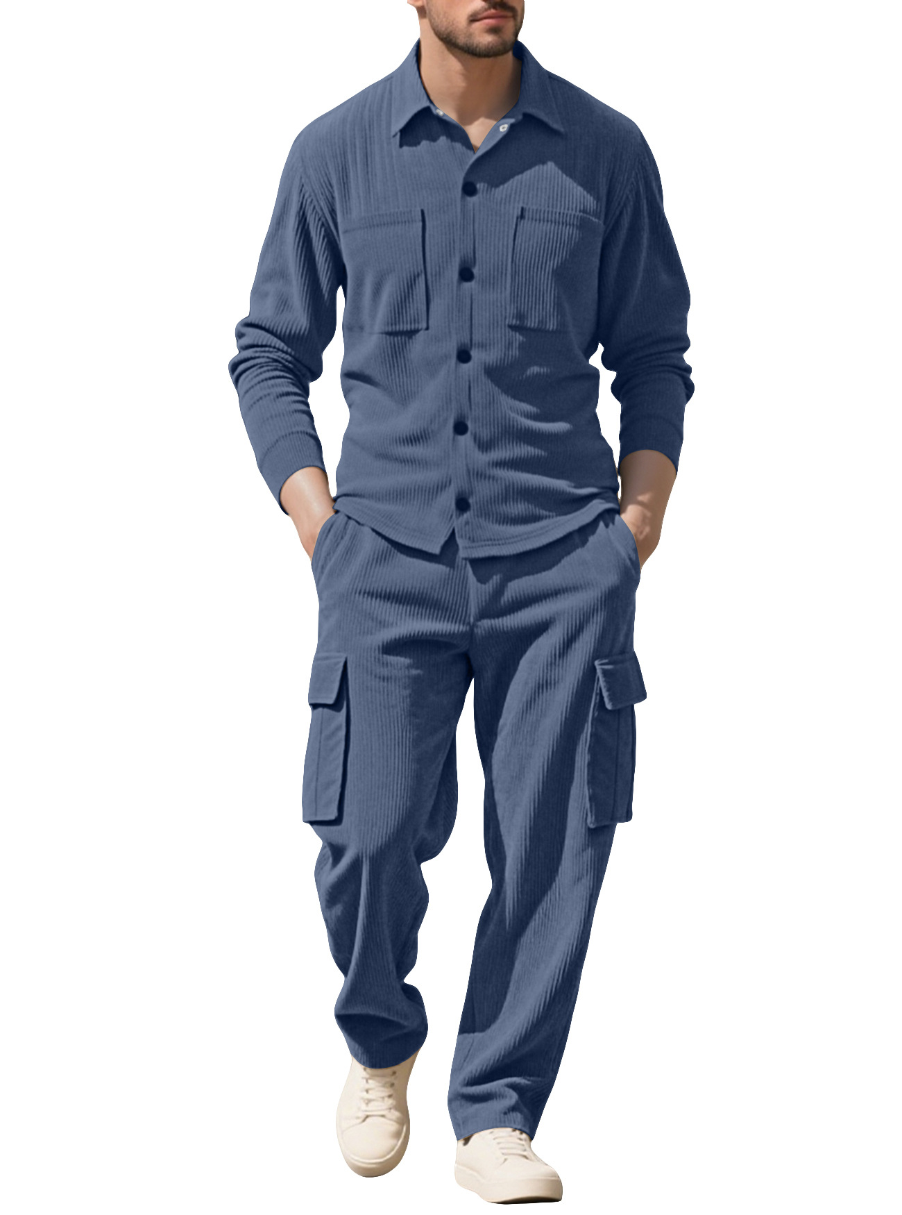 Outdoor Sports Outfit - Conjunto Deportivo Casual de 2 Piezas