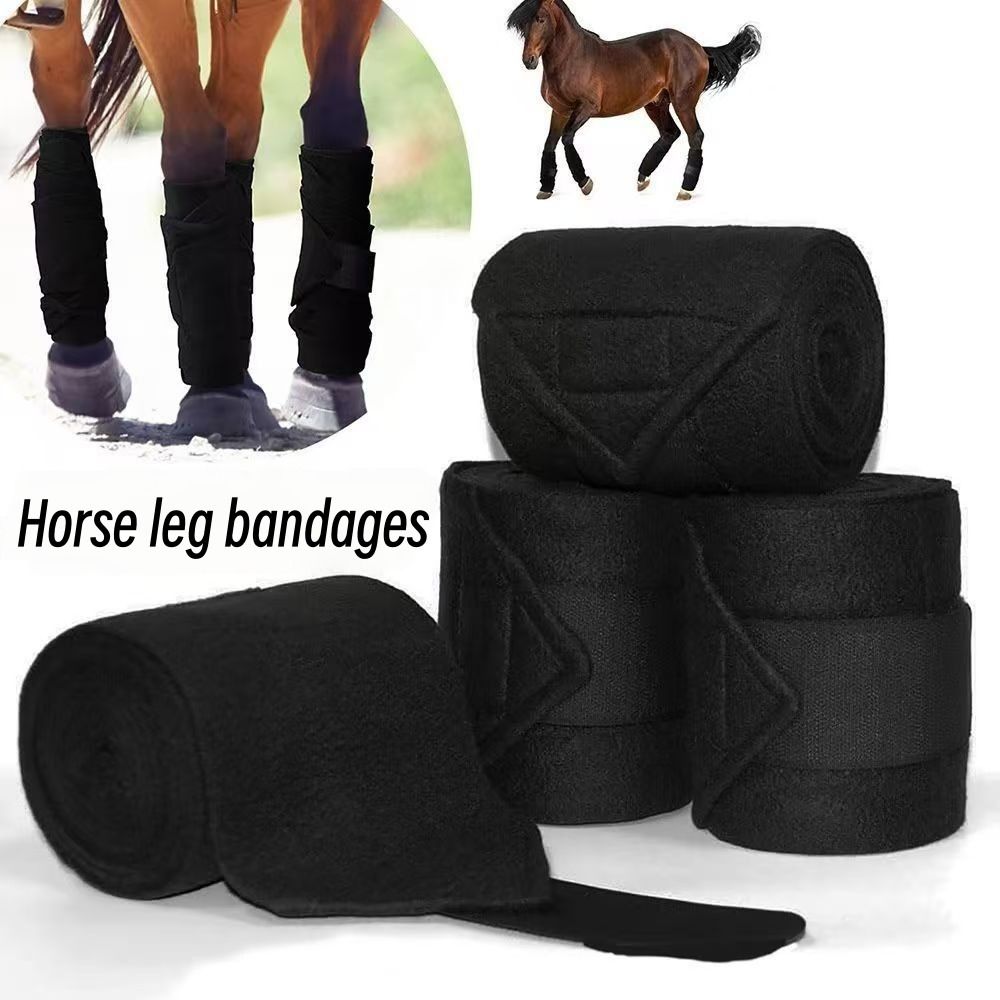 Grooming Kit Horse - Juego de 2/4 piezas de vendas