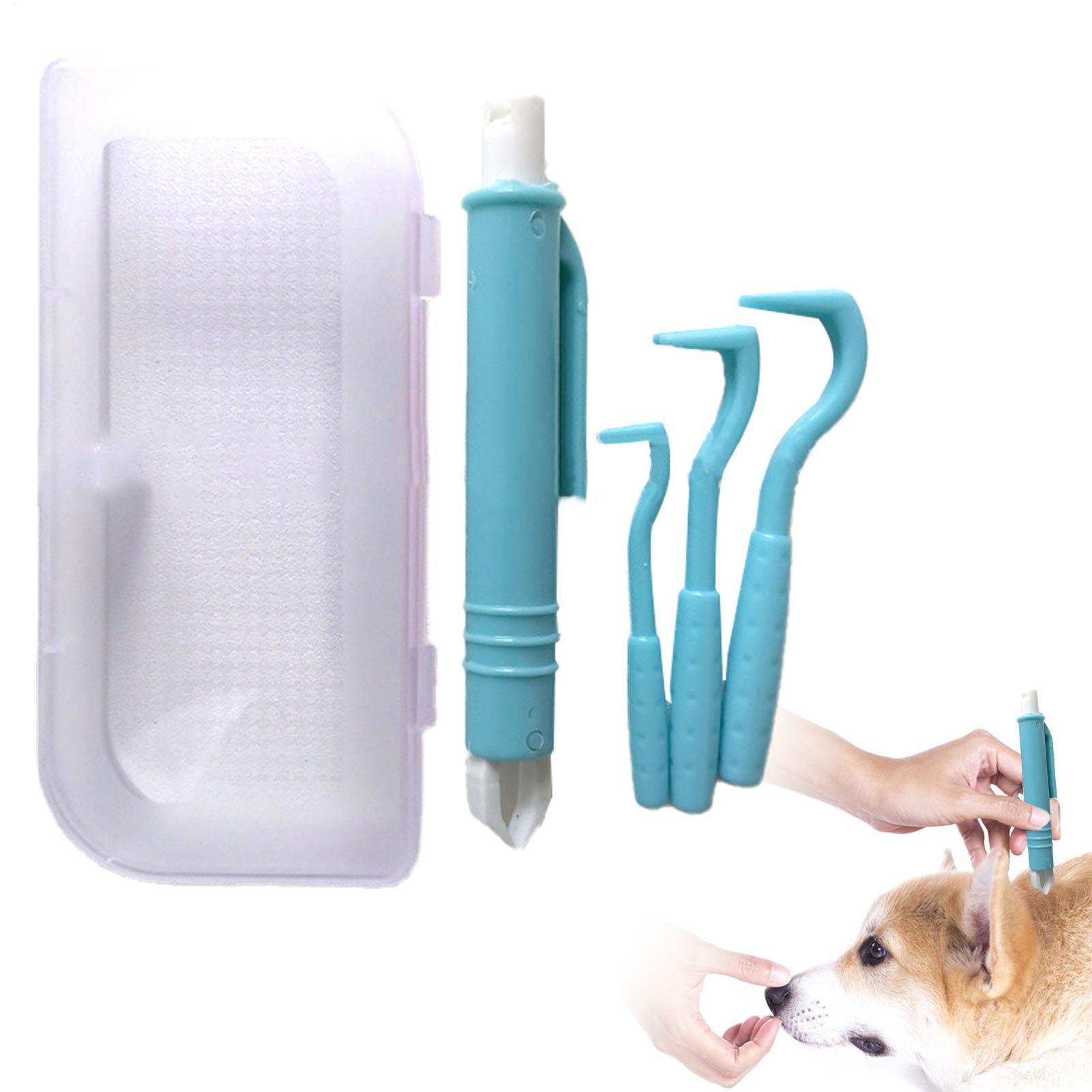 Grooming Kit Horse - Pinza removedora de pulgas y garrapatas,