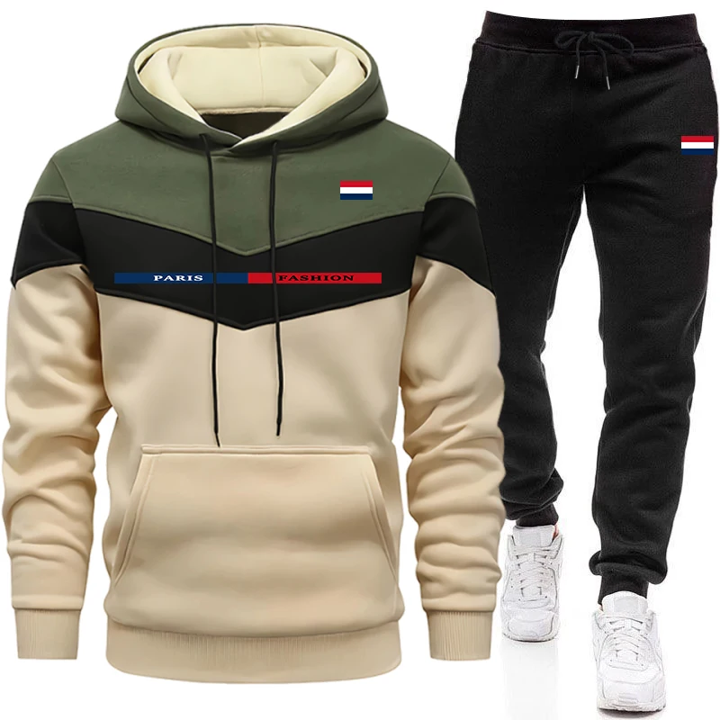 Outdoor Sports Outfit - Conjunto Deportivo Informal para Otoño e
