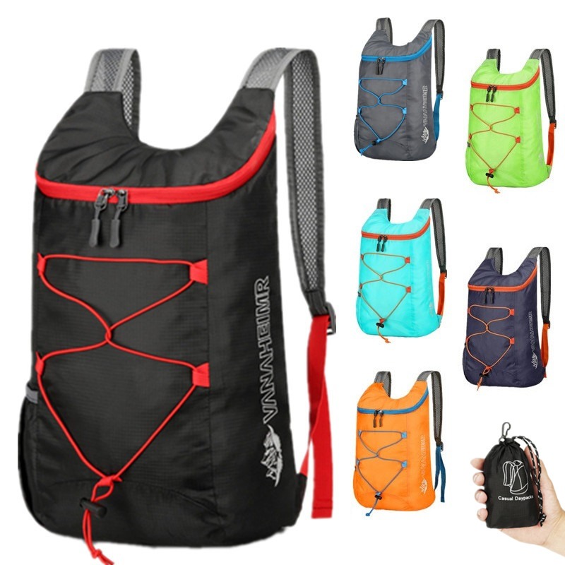 Outdoor Sport Backpack - Mochila plegable multifuncional para exteriores, bolsa