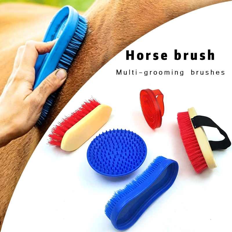 Grooming Kit Horse - Juego de Cepillos para el Cuidado