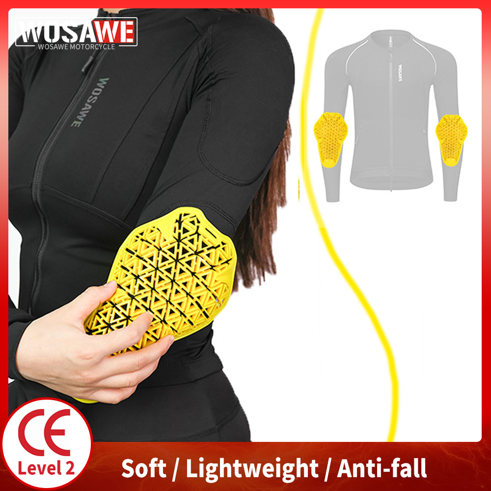 Mtb Elbow Pad - WOSAWE - Protectores de Codo Transpirables