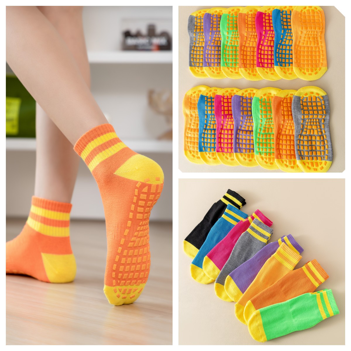 Paquete de 10 pares de calceti - Trampoline Park Sock reseña y precio