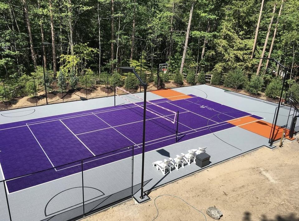 Baldosas de Plástico Ecológica - Outdoor Sport Floor Tiles reseña y precio