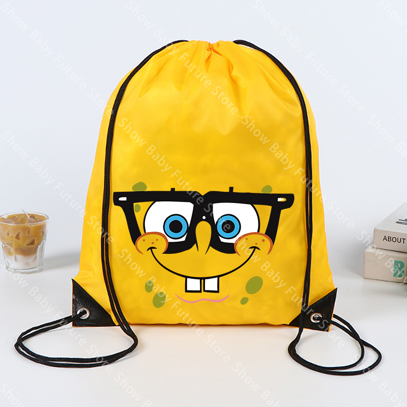 Bolsa con cordón de Bob Esponj - Outdoor Sport Backpack reseña y precio