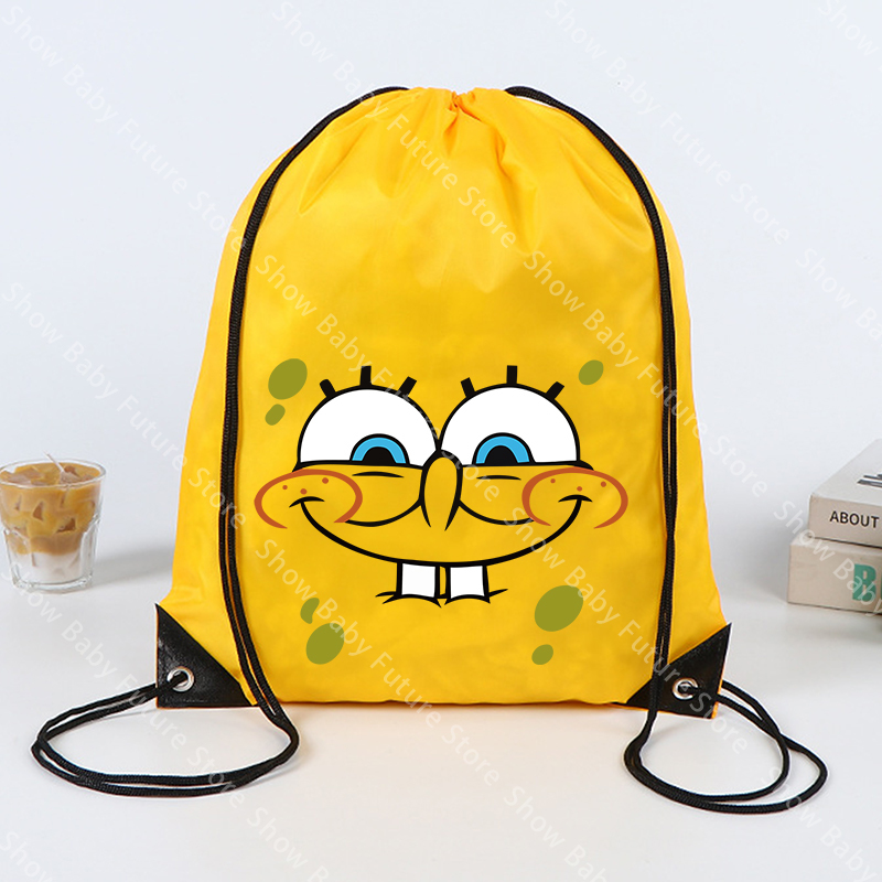 Bolsa con cordón de Bob Esponj - Outdoor Sport Backpack reseña y precio