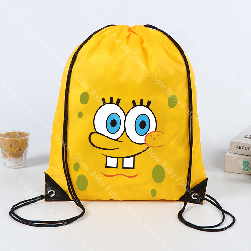 Bolsa con cordón de Bob Esponj - Outdoor Sport Backpack reseña y precio