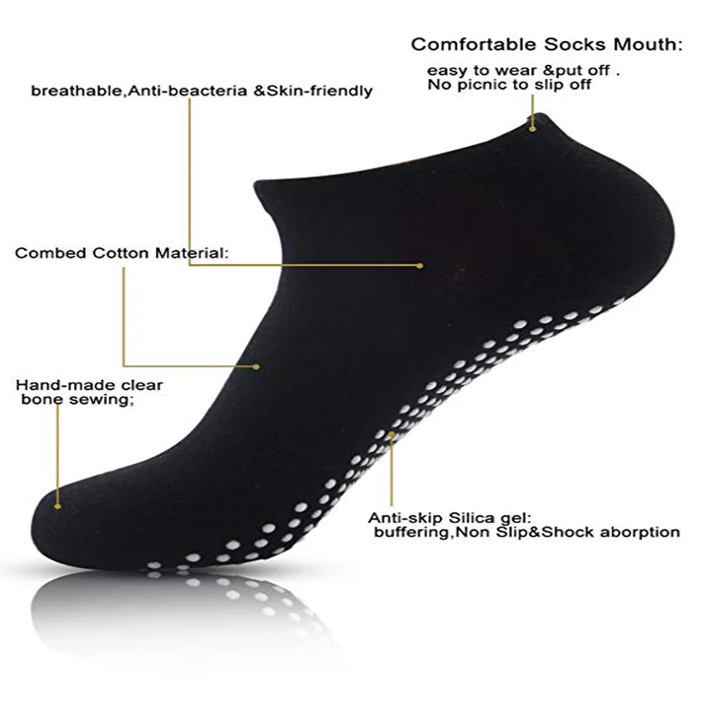 Calcetín antideslizante para m - Trampoline Park Sock reseña y precio