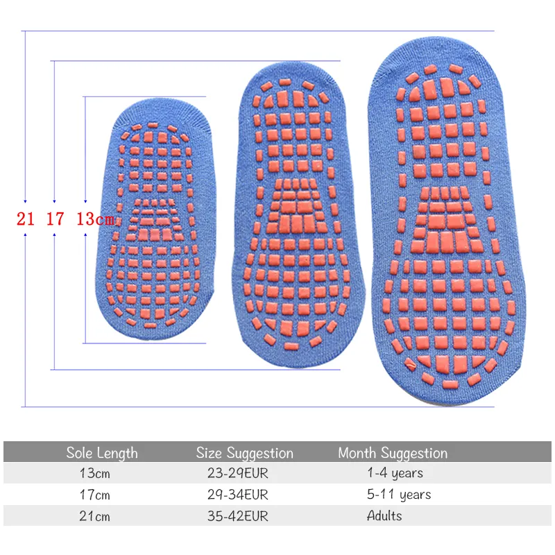 Calcetines antideslizantes par - Trampoline Park Sock reseña y precio