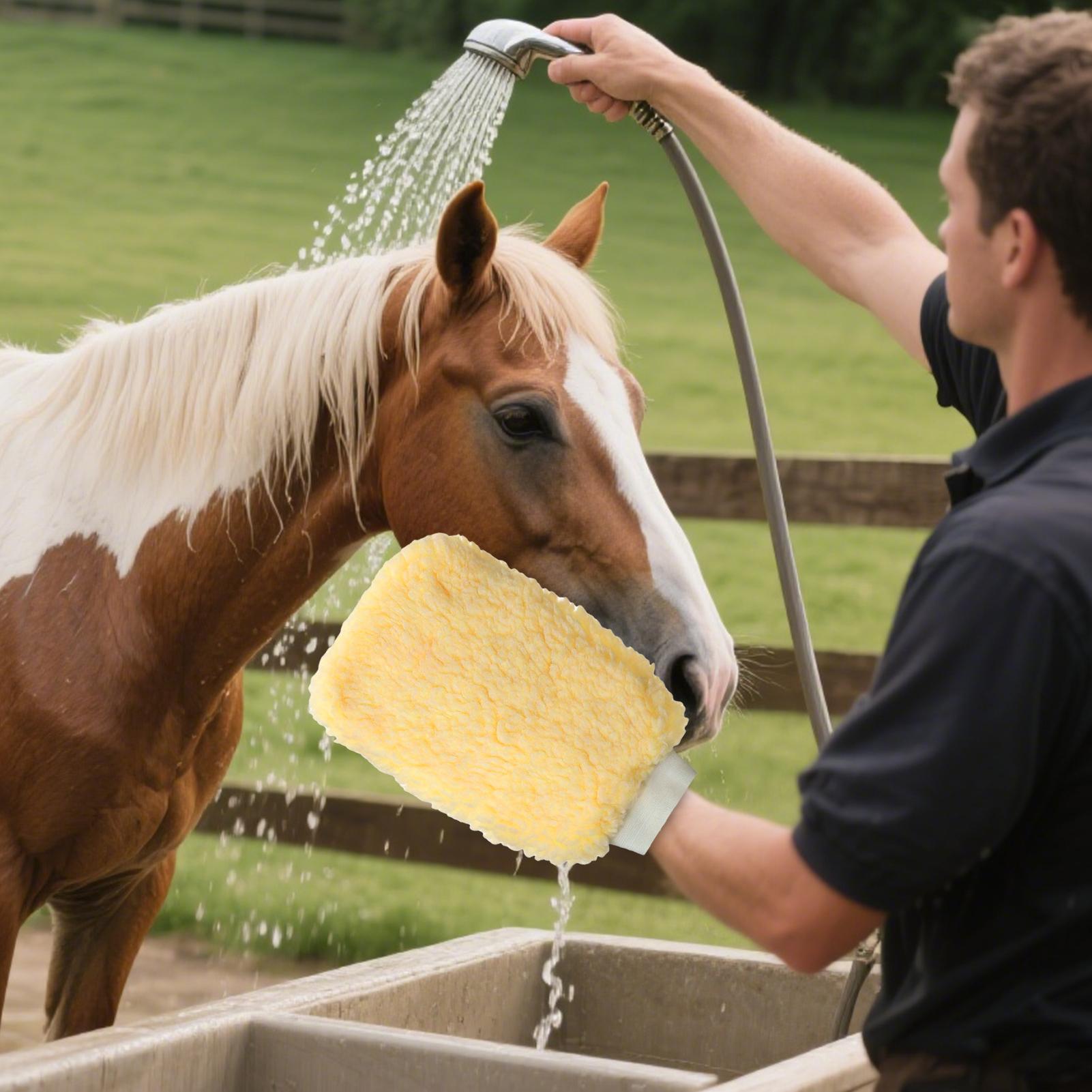 Guante aplicador de garrapatas - Grooming Kit Horse reseña y precio