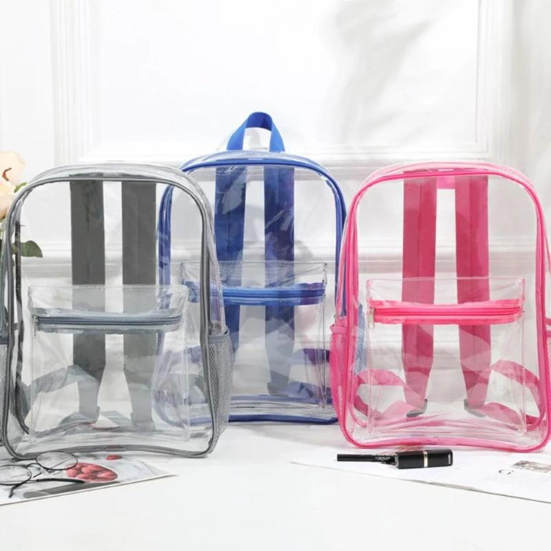 Mochila transparente para viaj - Outdoor Sport Backpack reseña y precio