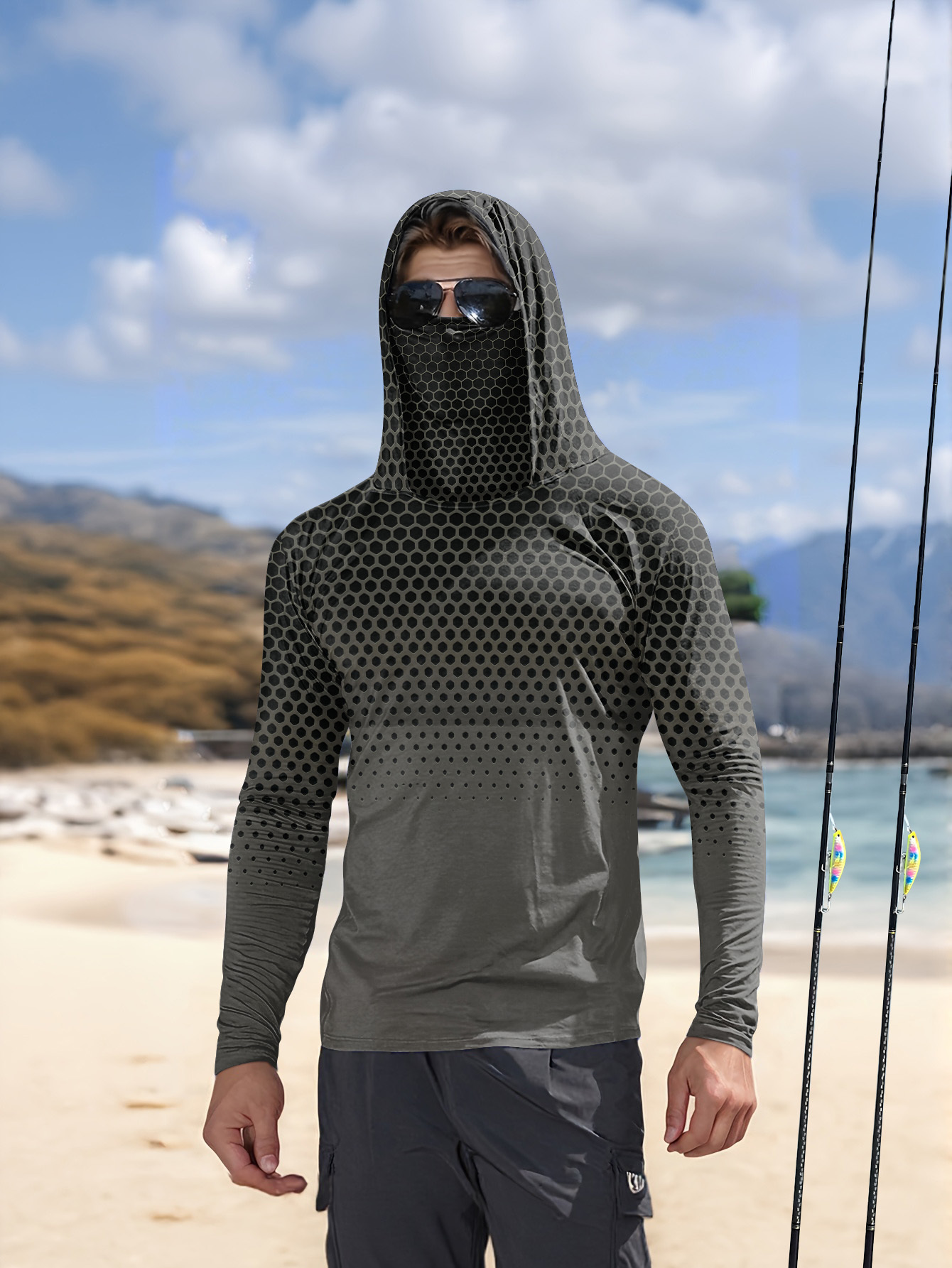 Conjunto de Pesca para Hombre, - Outdoor Sports Outfit reseña y precio